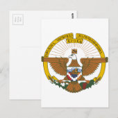 Nagorno-Karabach wapenschild Briefkaart (Voorkant / Achterkant)