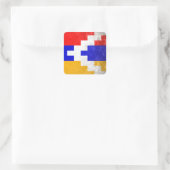 Nagorno Karabakh Vierkante Sticker (Tas)
