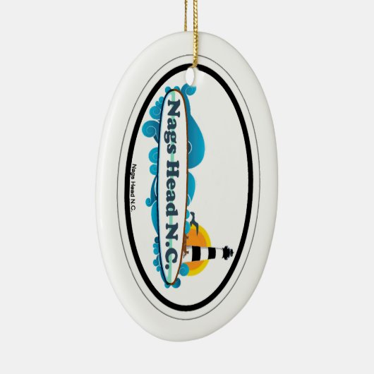 Nags Head. Keramisch Ornament (Rechts)