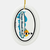 Nags Head. Keramisch Ornament (Voorkant)