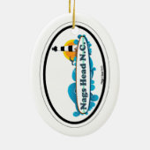 Nags Head. Keramisch Ornament (Achterkant)