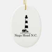 Nags Head. Keramisch Ornament (Achterkant)