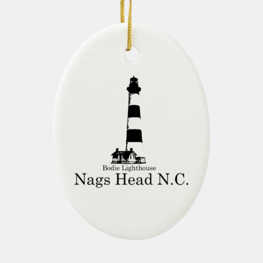 Nags Head. Keramisch Ornament (Achterkant)