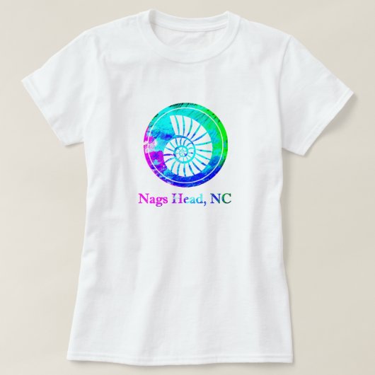 Nags Head NC Shell shirt (Design voorkant)