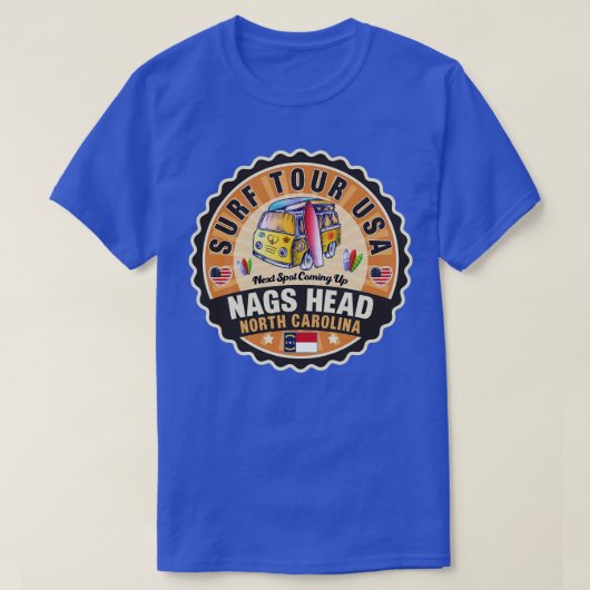 Nags Head North Carolina 1 T-shirt (Design voorkant)