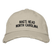Nag's Head, North Carolina Geborduurde Pet (Voorkant)