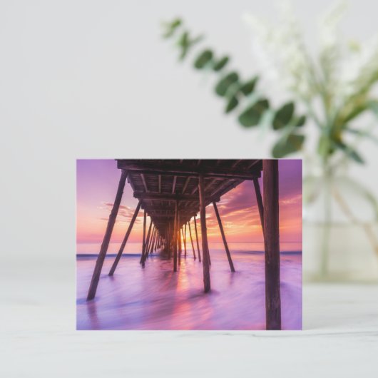 Nags Head Sunrise |North Carolina Briefkaart (Staand voorkant)