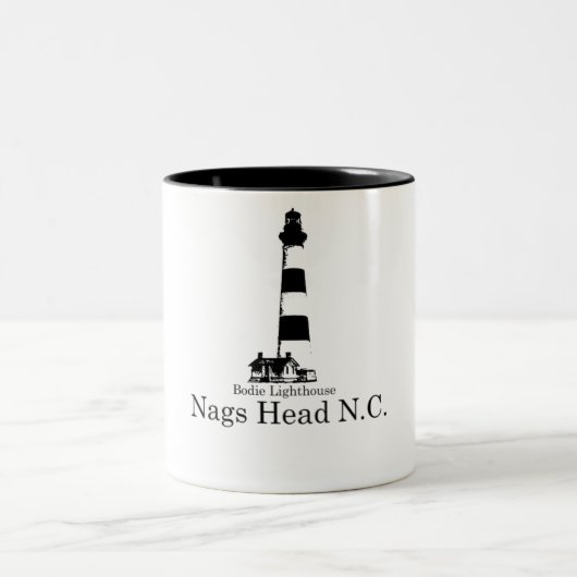 Nags Head. Tweekleurige Koffiemok (Center)