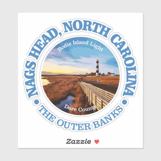 Nags Hoofd (C) Sticker (Vel)