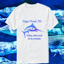 Nags Hoofd NC Handsome Blue Sportfish T-Shirt