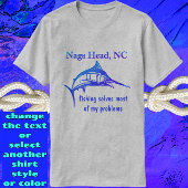 Nags Hoofd NC Handsome Blue Sportfish T-Shirt