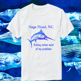 Nags Hoofd NC Handsome Blue Sportfish T-Shirt