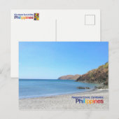 Nagsasa Cove, Briefkaart Zambales Filipijnen (Voorkant / Achterkant)
