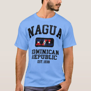 Nagua Dominicaanse Republiek XXL Atletisch ontwerp T-shirt