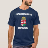 Nagykanizsa, Hongarije met wapenmantel T-shirt (Voorkant)