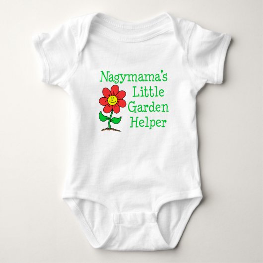 Nagymama Little Garden Helper Romper (Voorkant)
