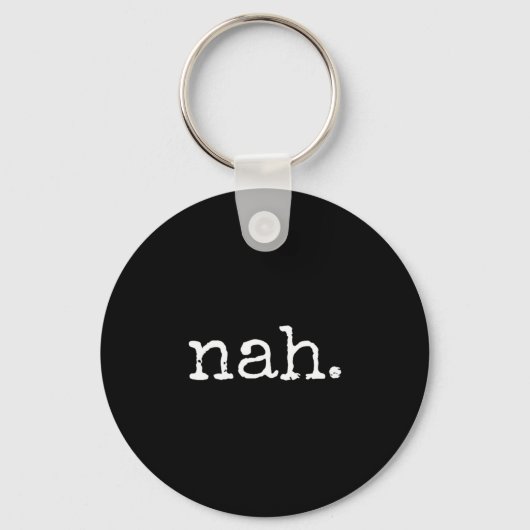 Nah - Grappige Marcus Vr Chat Humor Sleutelhanger (Voorkant)