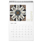 Nah Jongg Tegels Kalender (Mar 2027)