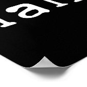 Nah Shirt Funny Sarcastic Quote Nope Not Gonna Do  Poster (Hoek)