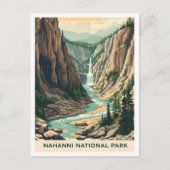 Nahanni National Park Canada Reizen Briefkaart (Voorkant)