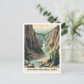 Nahanni National Park Canada Reizen Briefkaart (Staand voorkant)