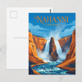 Nahanni National Park Reserve Canada Briefkaart (Voorkant / Achterkant)