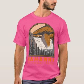 Nahanni National Park Reserve embleem Activ T-shirt