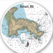 Nahant Mass Chart Sticker (Voorkant)