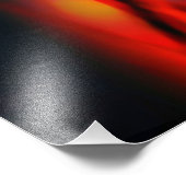 Nahaufnahme: Frau mit Zebramuster im Gesicht Foto Afdruk (Hoek)