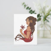 Naherfdame Briefkaart (Staand voorkant)