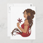 Naherfdame Briefkaart (Voorkant / Achterkant)