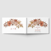 Naherfst bloemen en herfst van naaldbladeren gastenboek (Volledig)