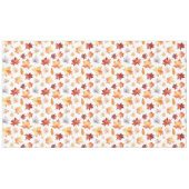 Naherfst fall Leaves Terracotta Brown Boho Pattern Tafelkleed (Voorkant (Horizontaal))