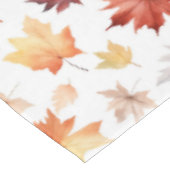 Naherfst fall Leaves Terracotta Brown Boho Pattern Tafelkleed (Gekanteld)