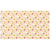 Naherfst fall Leaves Terracotta Brown Boho Pattern Tafelkleed (Voorkant (Horizontaal))