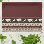 Naherfst keukenhanddoeken voor bossen (Gevouwen)