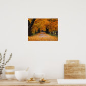 Naherfst omlaag lopen van de geheugenlijn poster (Keuken)