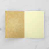 Naherfst Song Thanksgiving Poem Wenskaarten Feestdagen Kaart (Binnen)