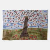 Naherfst Tree Tea Towel Theedoek (Horizontaal)