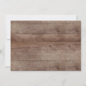 Naherfst Vrijgezellenfeest van pompoenen en blader Kaart (Achterkant)