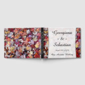 Naherfst Wedding Fallen Leaves en Gepersonaliseerd Gastenboek (Volledig)