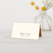 Naherfstbijkantoor Fall Wedding Plaatskaartje (Achterkant)