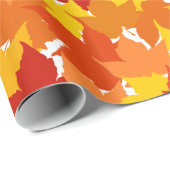 Naherfstbladeren van apelboom cadeaupapier (Rol Hoek)