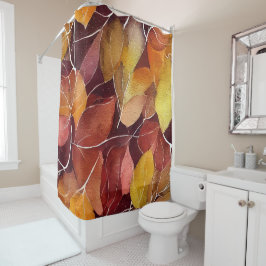 Naherfstdekkingspatroon Douchegordijn