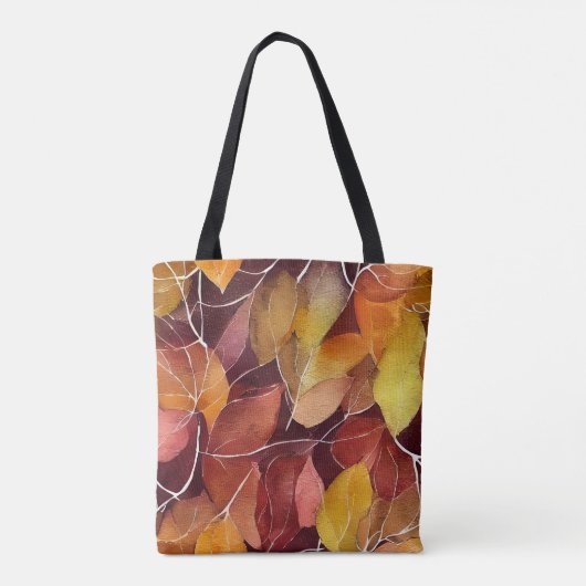 Naherfstdekkingspatroon Tote Bag (Achterkant)