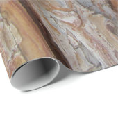 Naherfstpatronen Herfst boomschors Cadeaupapier (Rol Hoek)