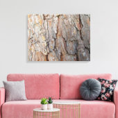 Naherfstpatronen Herfst boomschors Canvas Afdruk (Insitu (Woonkamer))