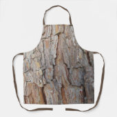 Naherfstpatronen Herfst boomschors Schort (Voorkant)