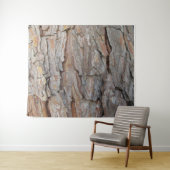 Naherfstpatronen Herfst boomschors Wandkleed (In Situ (horizontaal))