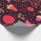 Naherfstpatroon Cadeaupapier (Hoek)